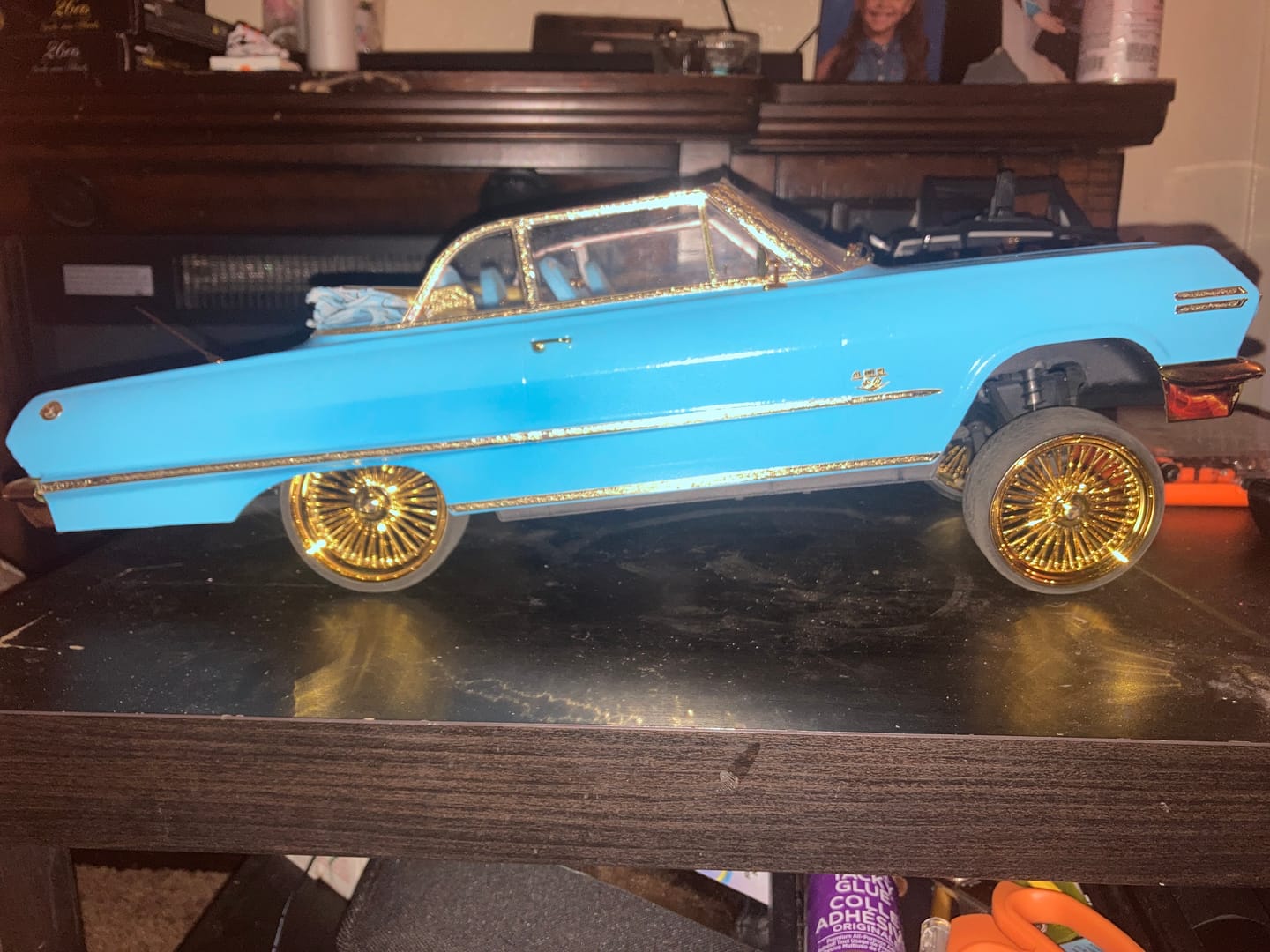 Customer photo review of 2 Tone engraved decals (Pre assembled)
