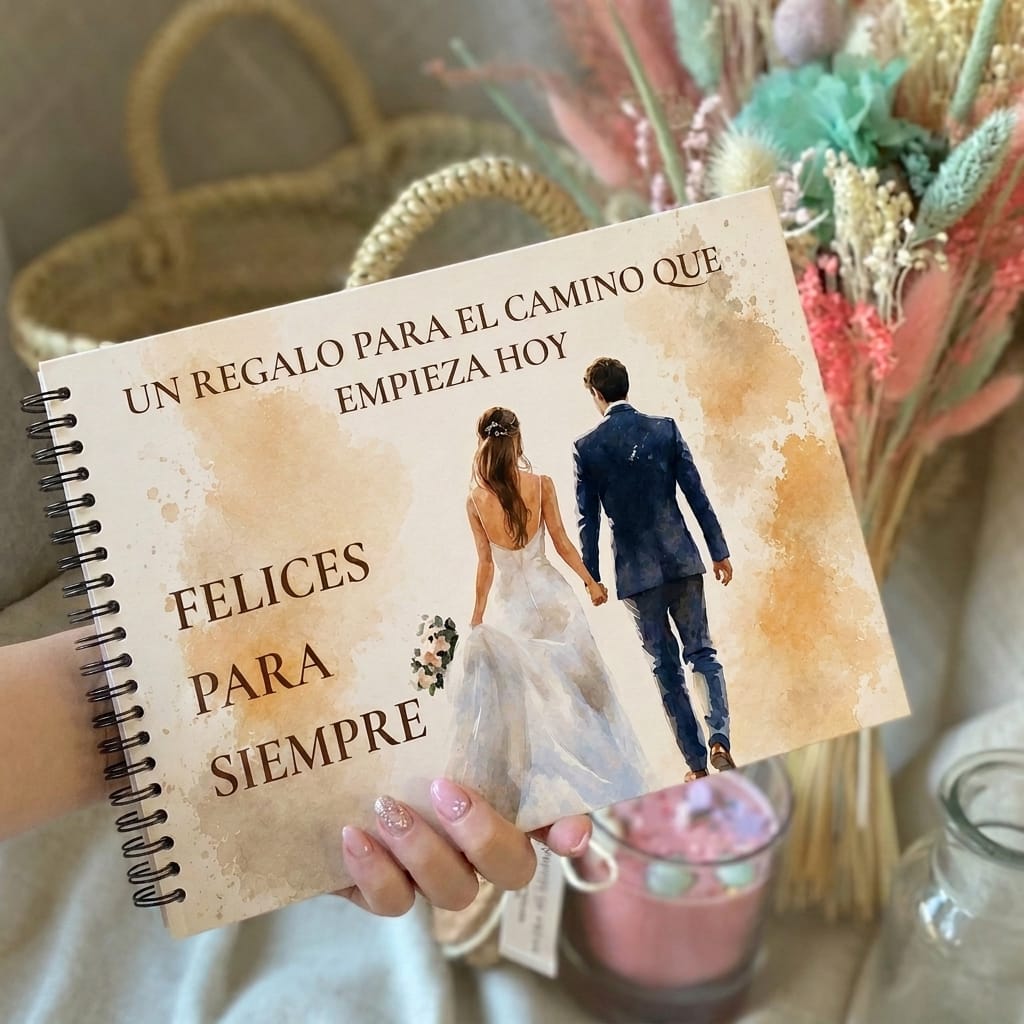 Customer photo review of Álbum emocional "Regalo de boda"
