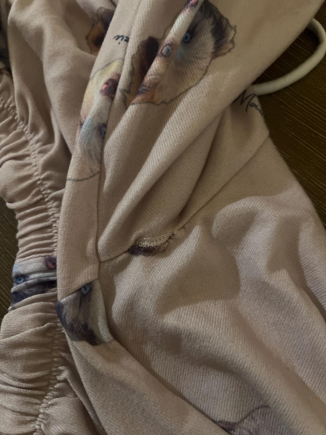 Customer photo review of Personalized Pet Photo Pajama, Custom Dog & Cat Portrait PJs, Family Matching Loungewear