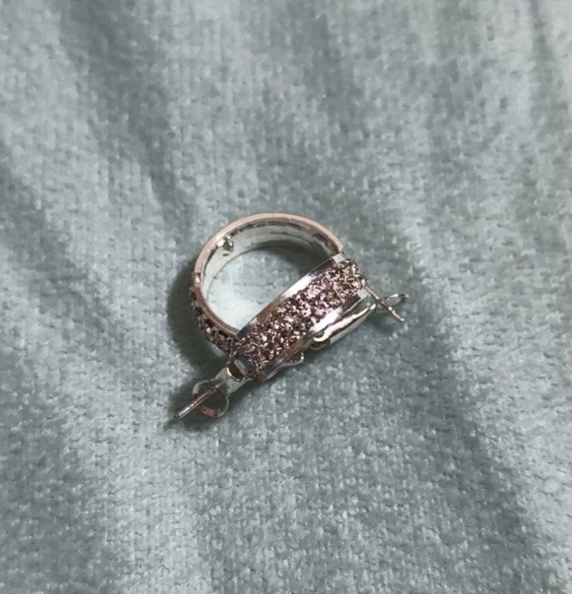 Customer photo review of Berta Earrings