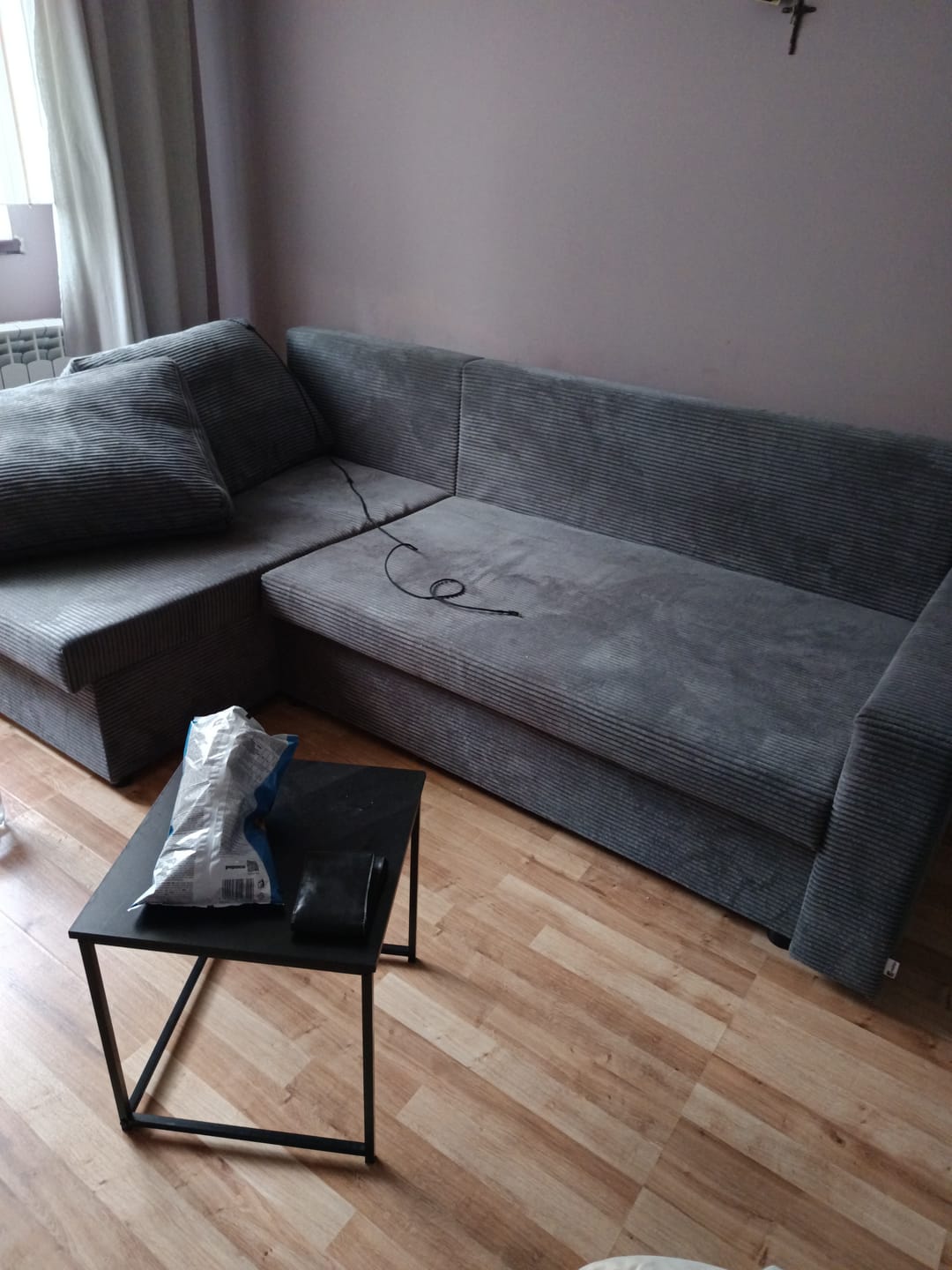 Customer photo review of Narożnik NEO BP sztruks