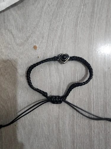 Customer photo review of Pulsera con foto personalizada