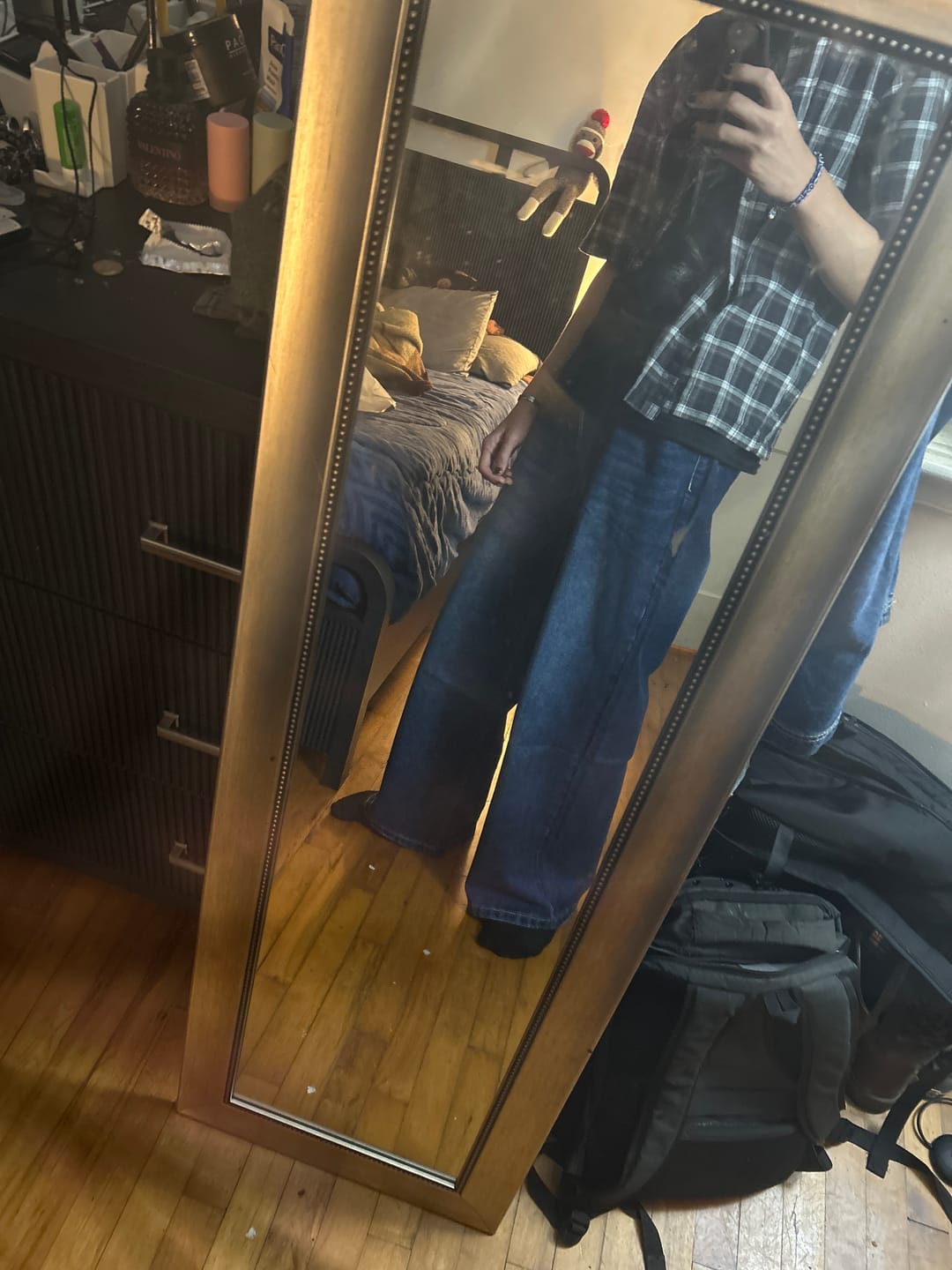 Customer photo review of Blue Wash Denim