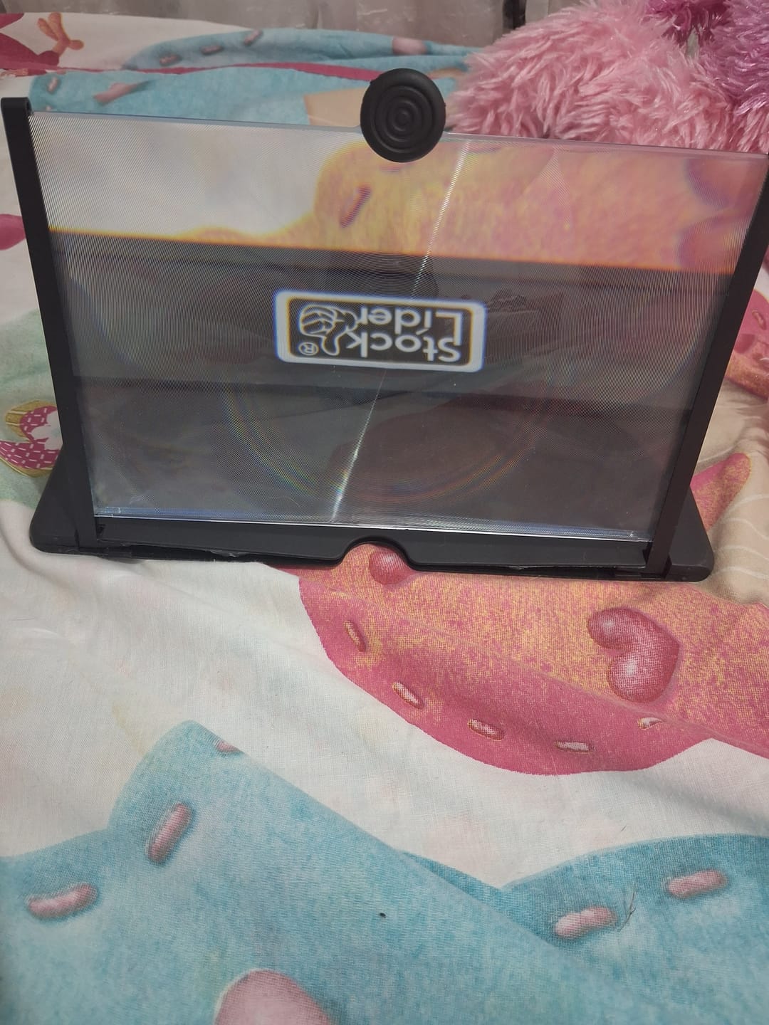 Customer photo review of Amplificador Pantalla Móvil