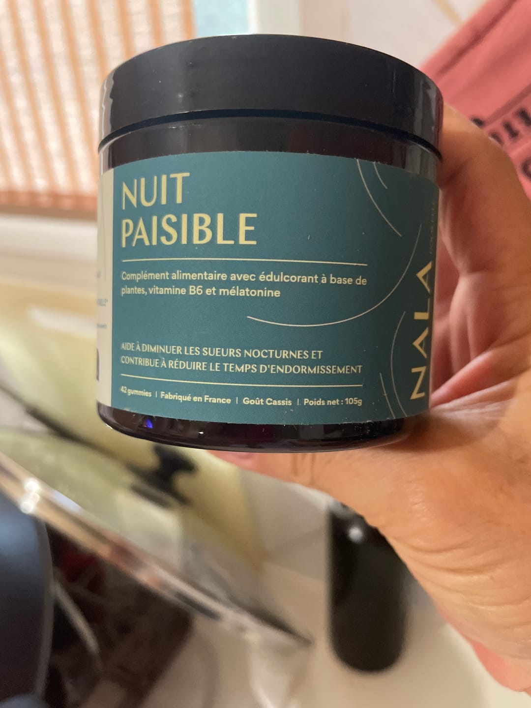 Customer photo review of Nuit Paisible – Sommeil & Sueurs Nocturnes - OFFRE EXCLUSIVE