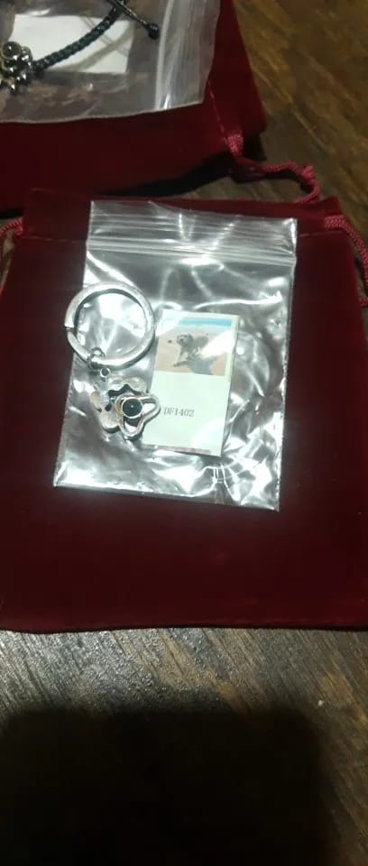 Customer photo review of Pulsera con foto personalizada