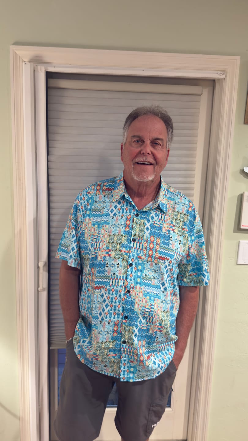 Customer photo review of Men's Vintage Short Sleeve Cotton Retro Triba Shirt