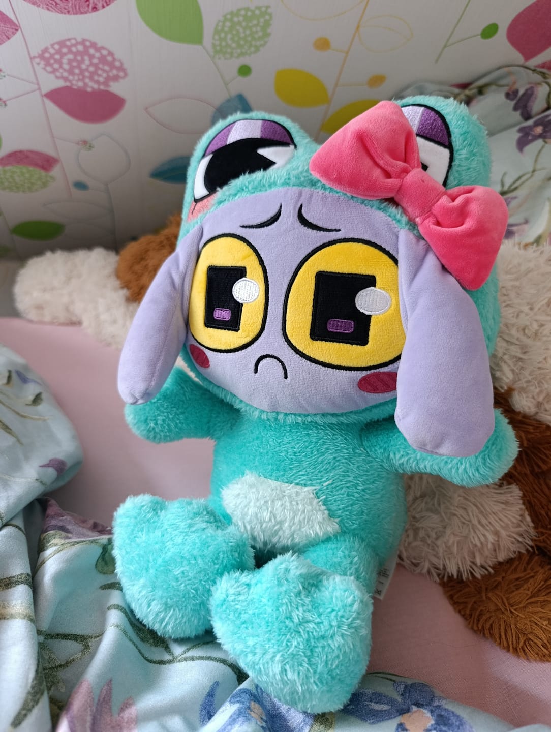 Customer photo review of Ribbit-Suit Jax Plush