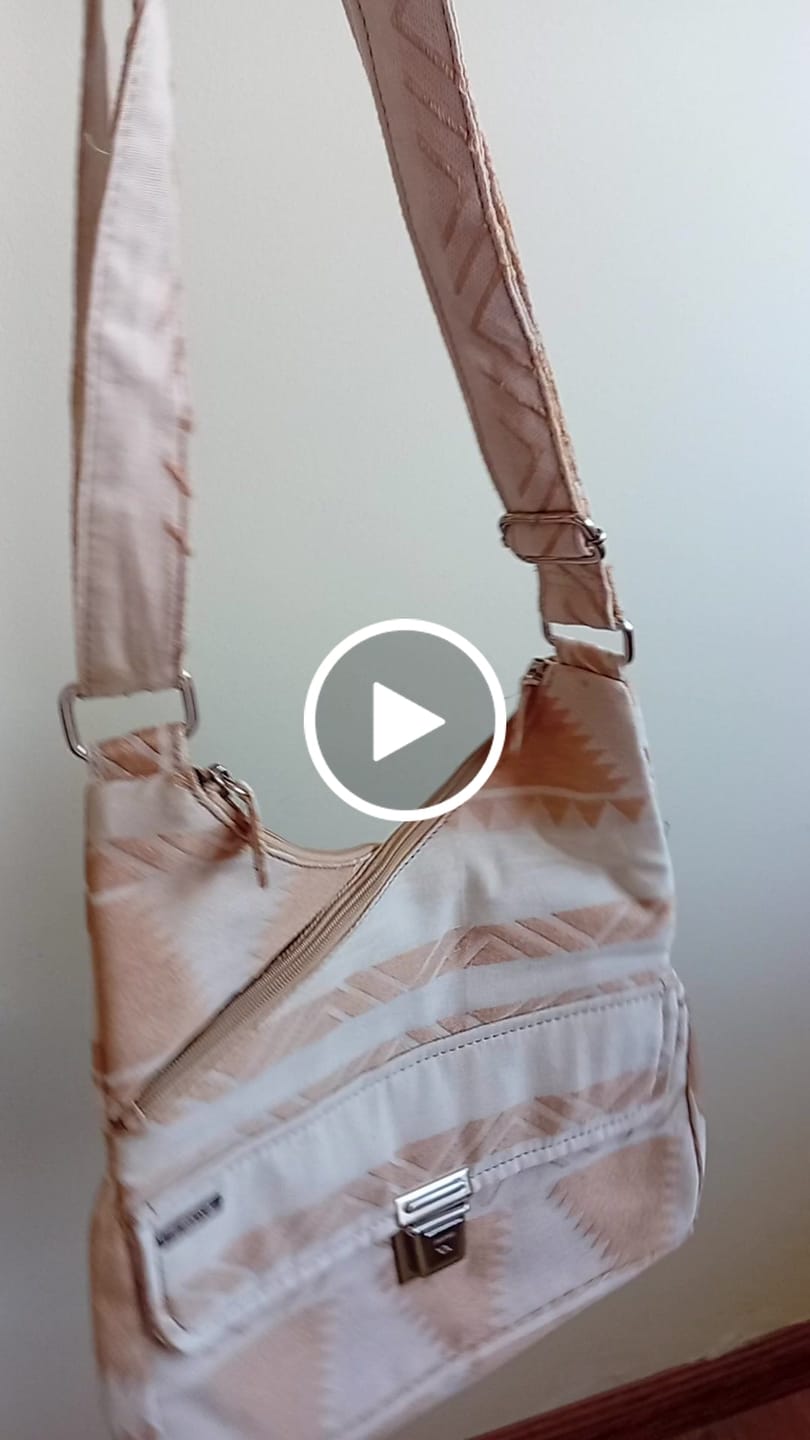 Customer video review of Bolso Bandolera Súper Caomka "Desert Nomad" · Pieza Única Núm. 19261