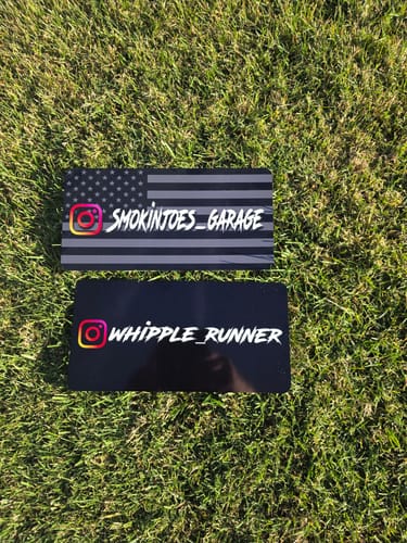 Customer photo review of Social Media Magnetic Plate Cover