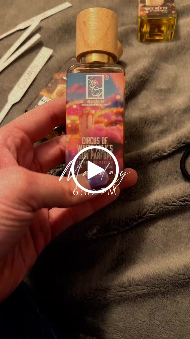 Customer video review of Circus Of White Milk's Sun Parfum