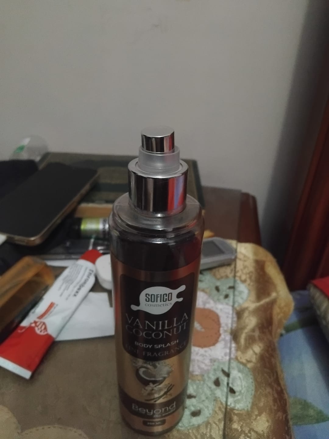 Customer photo review of Beyond body splash (Vanilla Coconut) 250 ml