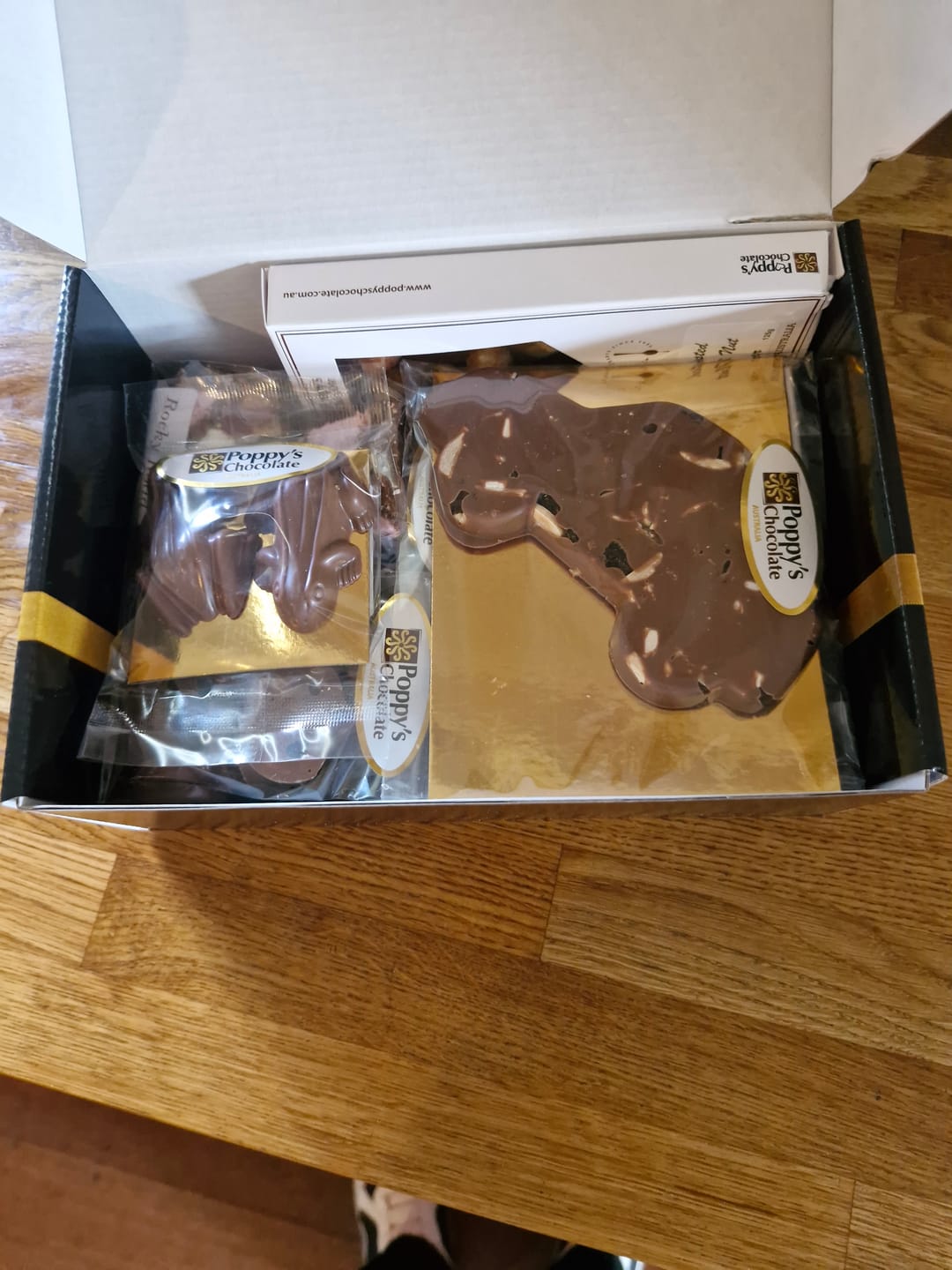 Customer photo review of Dad, You're a Star Hamper