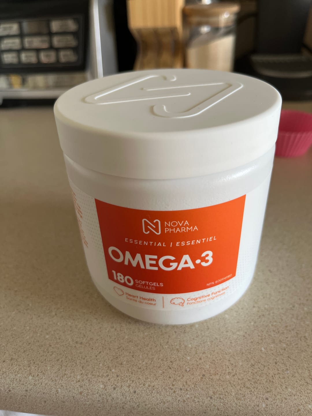 Customer photo review of Nova Pharma - Oméga 3 - 180 gélules