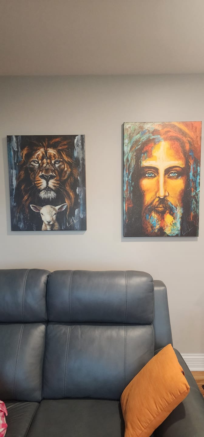 Customer photo review of The Lion and Lamb Passover