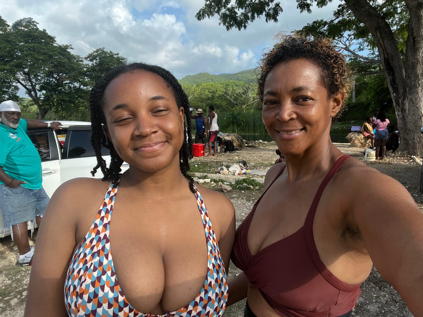Customer photo review of Tulum Bikini Top - Siren
