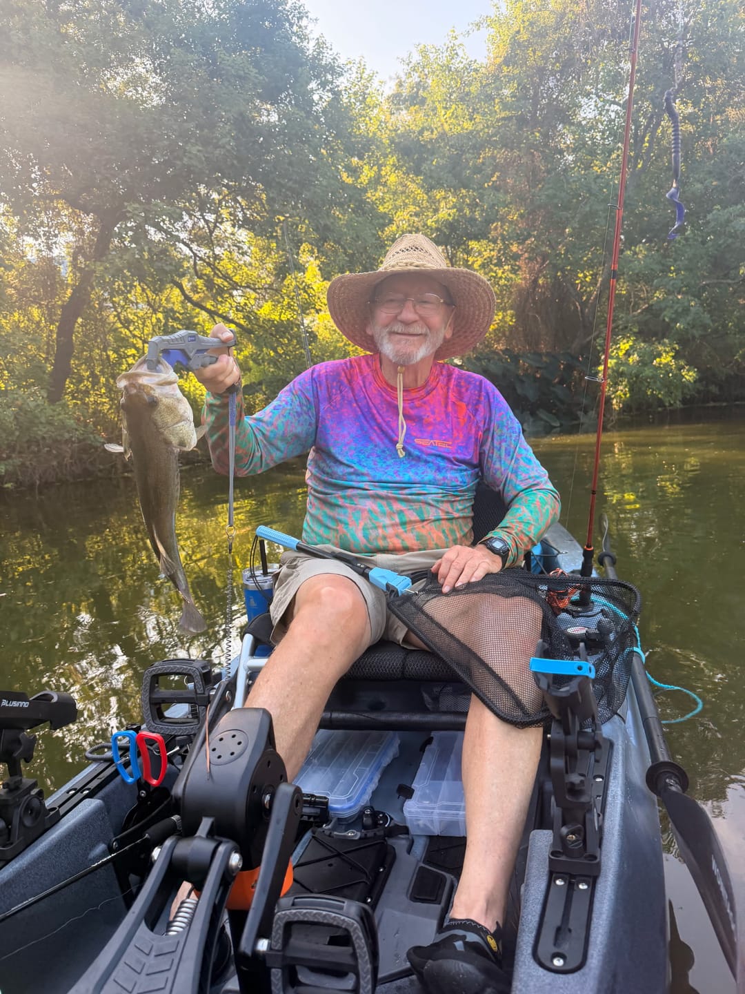 Customer photo review of Parrotfish Sport Tec Crew Long Sleeve – Men's