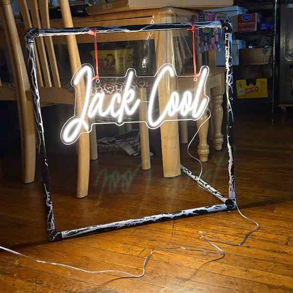 Customer photo review of Custom Neon: Jack Cool
