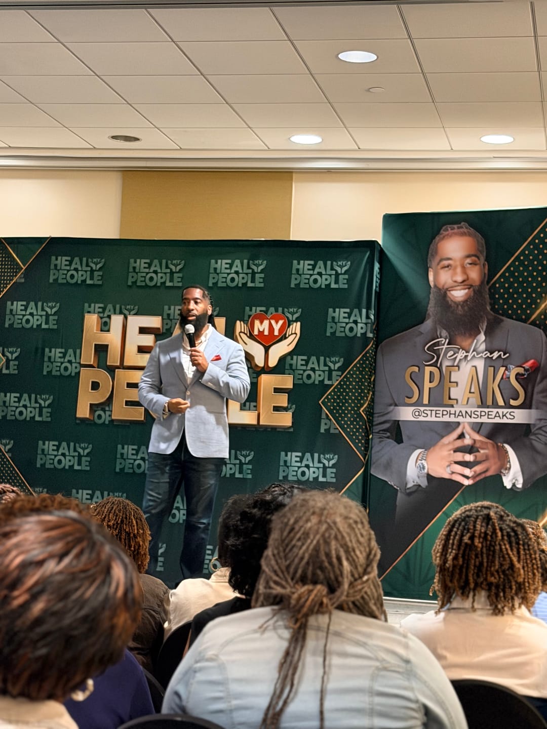 Customer photo review of Heal My People Tour 2026