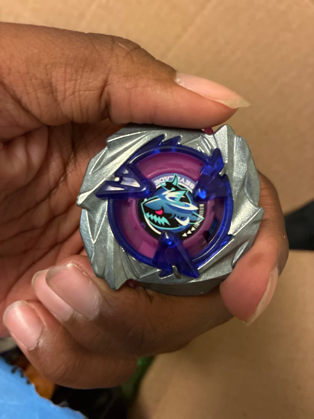 Customer photo review of Hasbro Beyblade X Scale Shark 4-50UF