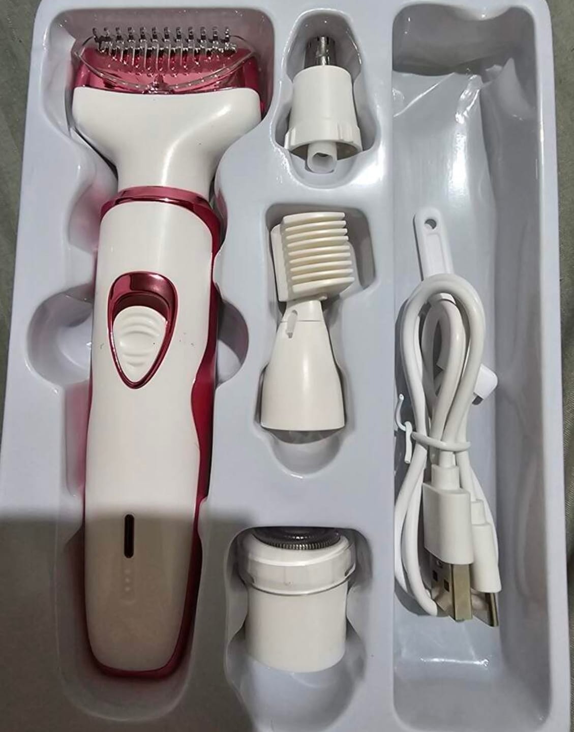 Customer photo review of DEPILADORA 5 EN 1 PROFESIONAL