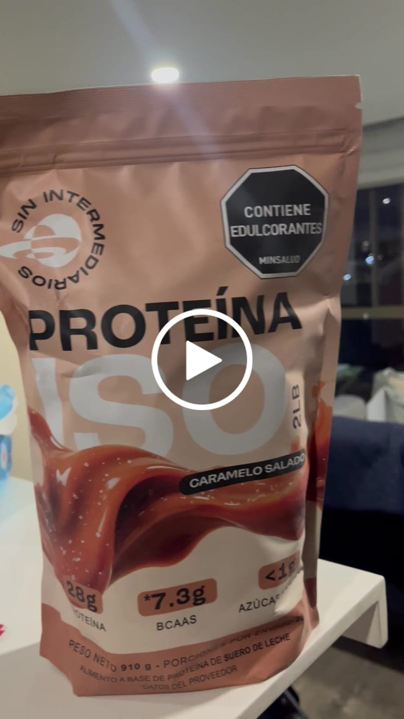 Customer video review of Proteína Whey - Caramelo Salado