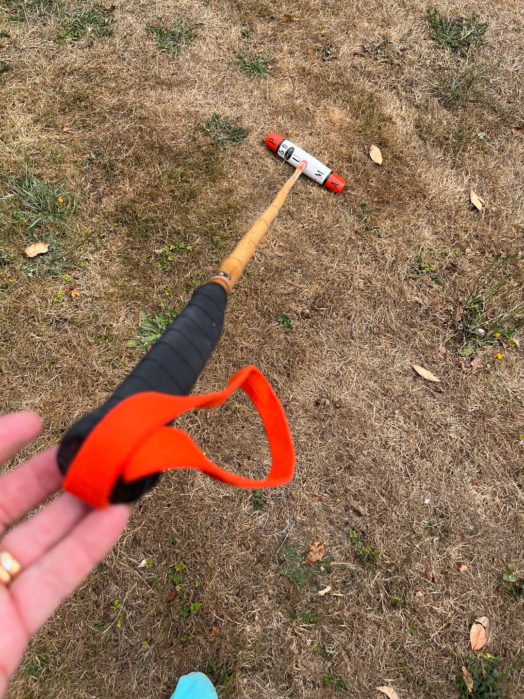 Customer photo review of Polo Mallet 50” to 54” - Painted
