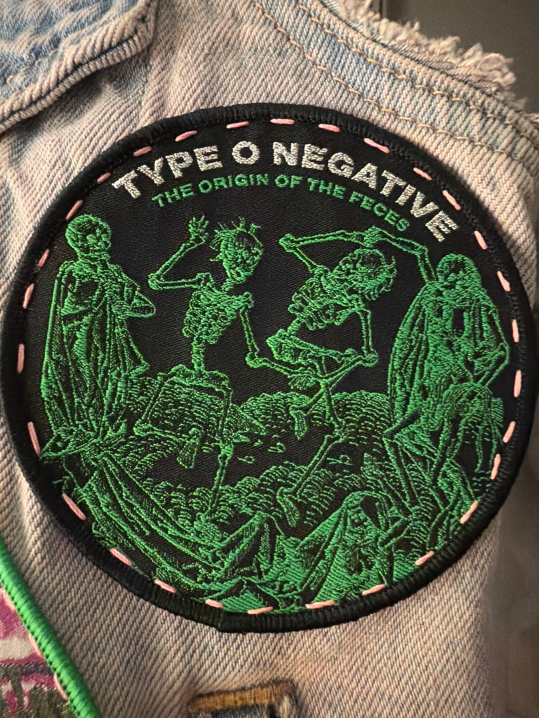 Customer photo review of Type O Negative - The Origin of the Feces - Patch