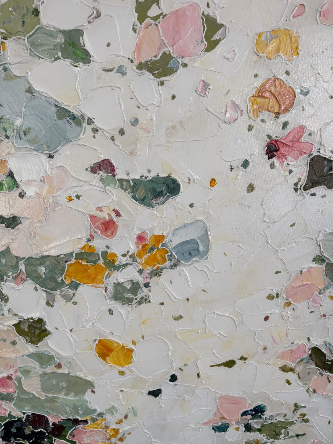 Customer photo review of Soft Blossom Floral Wall Art