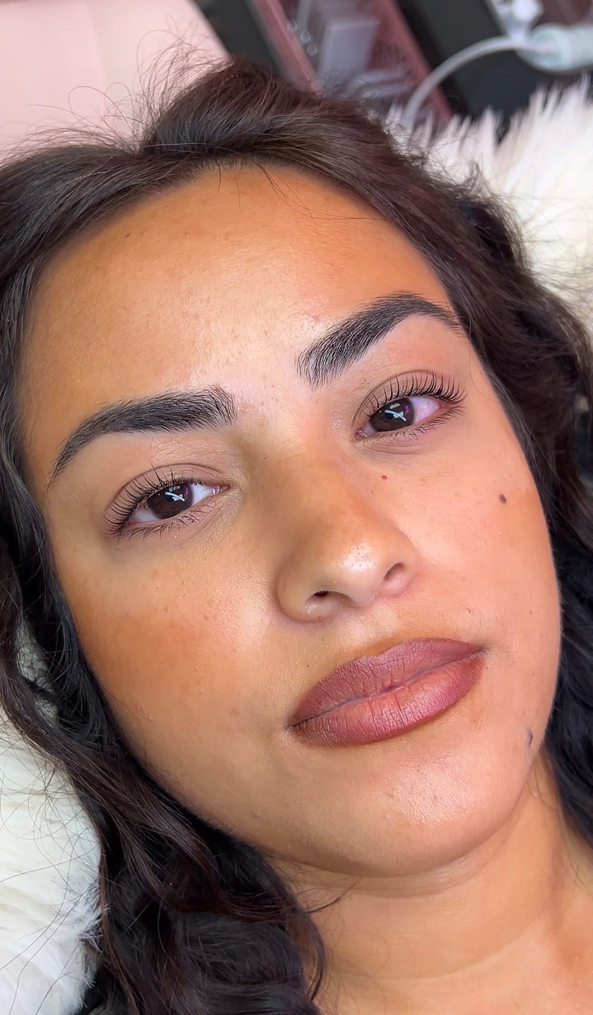 Customer photo review of M Curl Lash Lift Rods