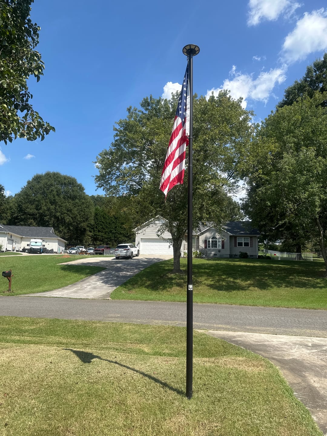 Customer photo review of 4' x 6' American Flag