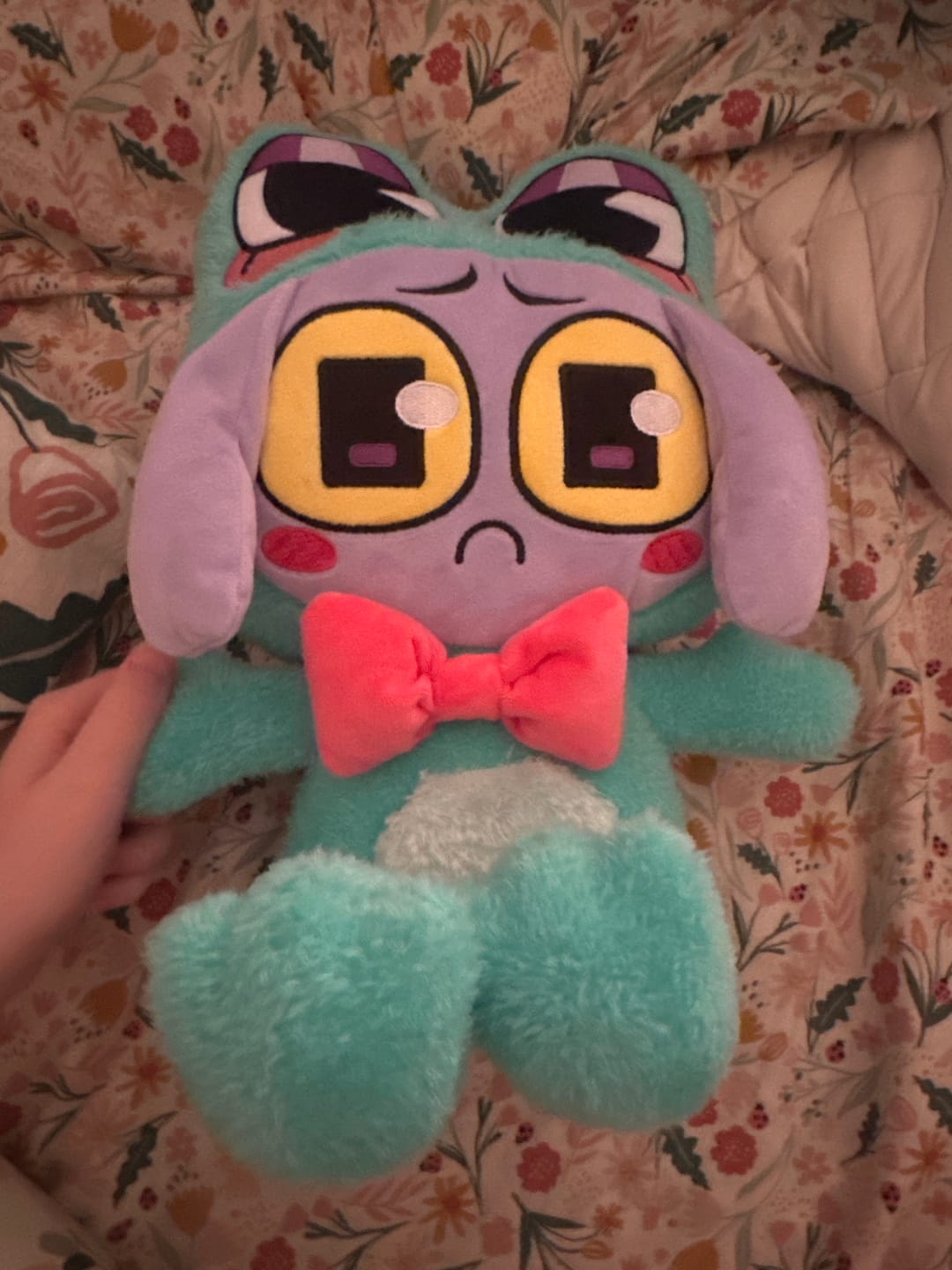 Customer photo review of Ribbit-Suit Jax Plush