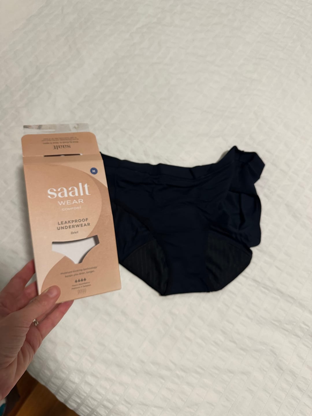 Customer photo review of Leakproof Seamless Brief