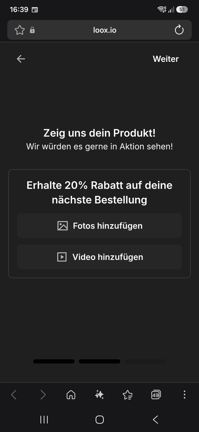 Customer photo review of Euer Datum – Liebeslicht mit Kalenderblatt