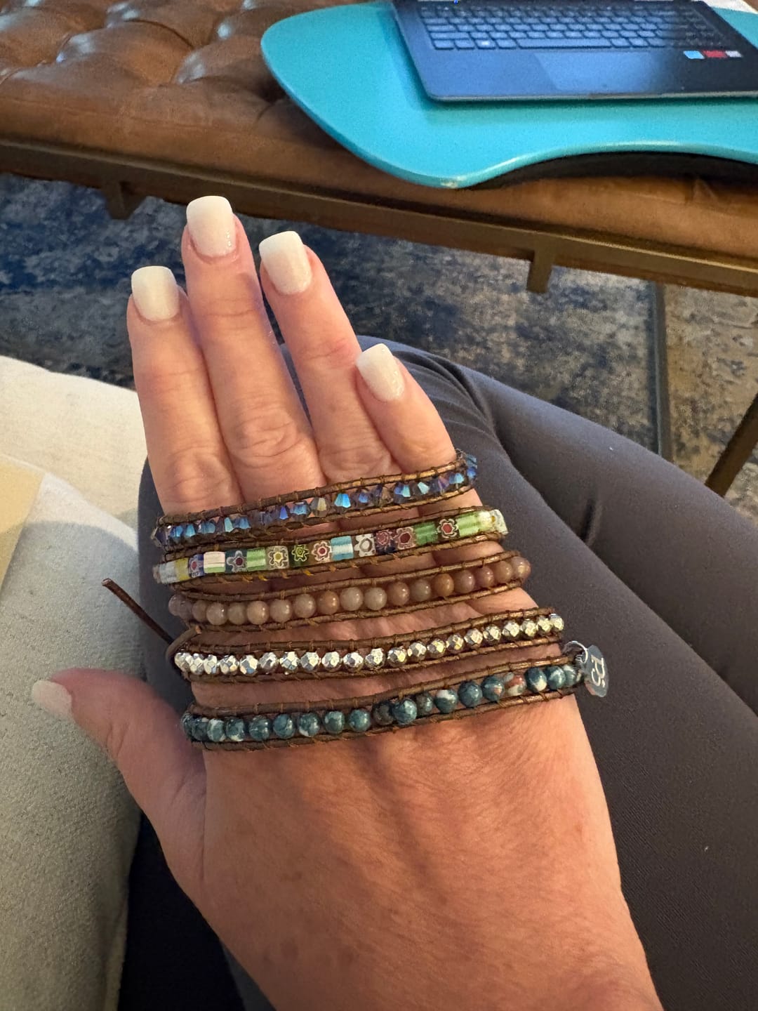 Customer photo review of Imperial Flower Protection Wrap Bracelet
