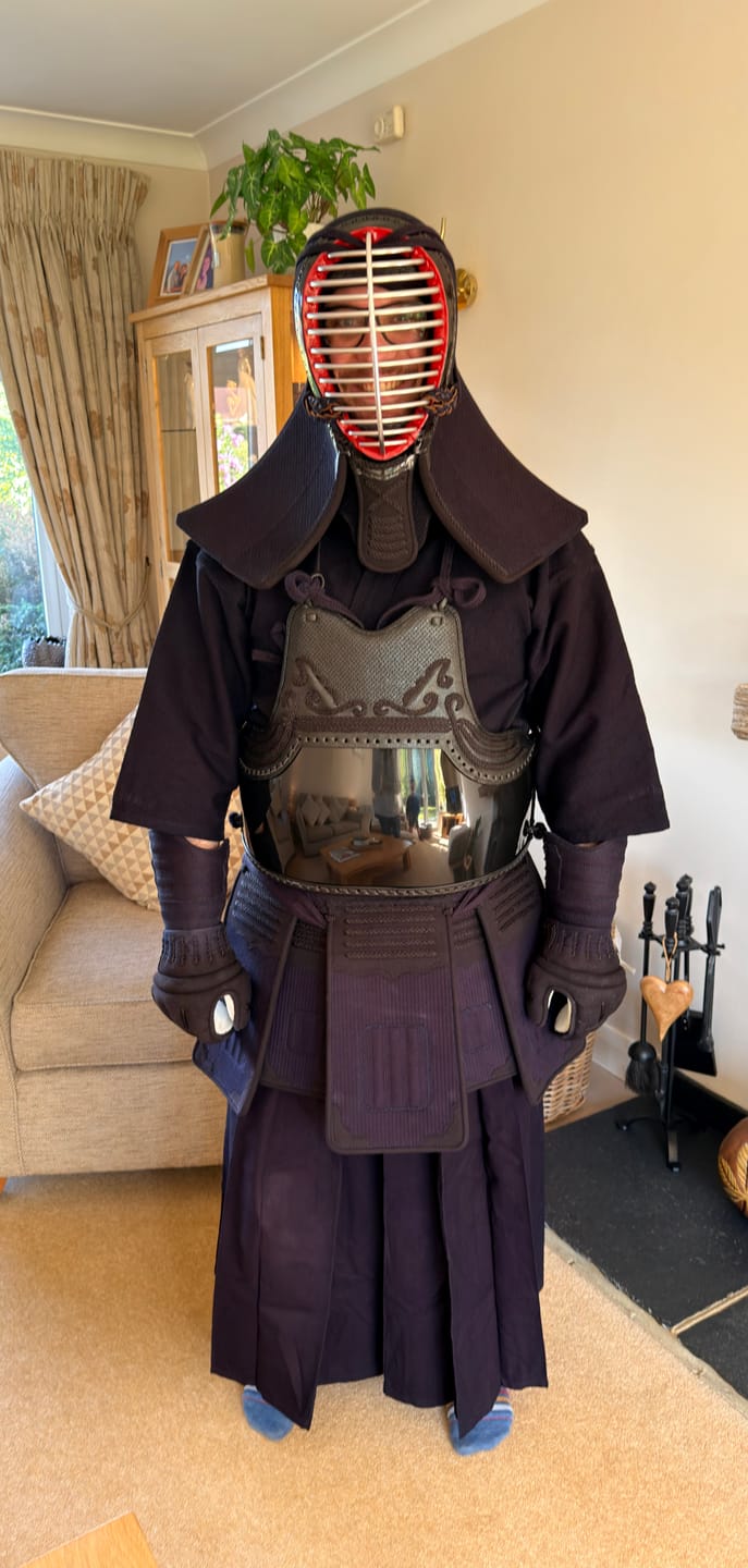Customer photo review of *SPECIAL OFFER!* - 'VANGUARD MYRMIDON' Super Protective GUARD-STITCH KendoStar Bogu Set