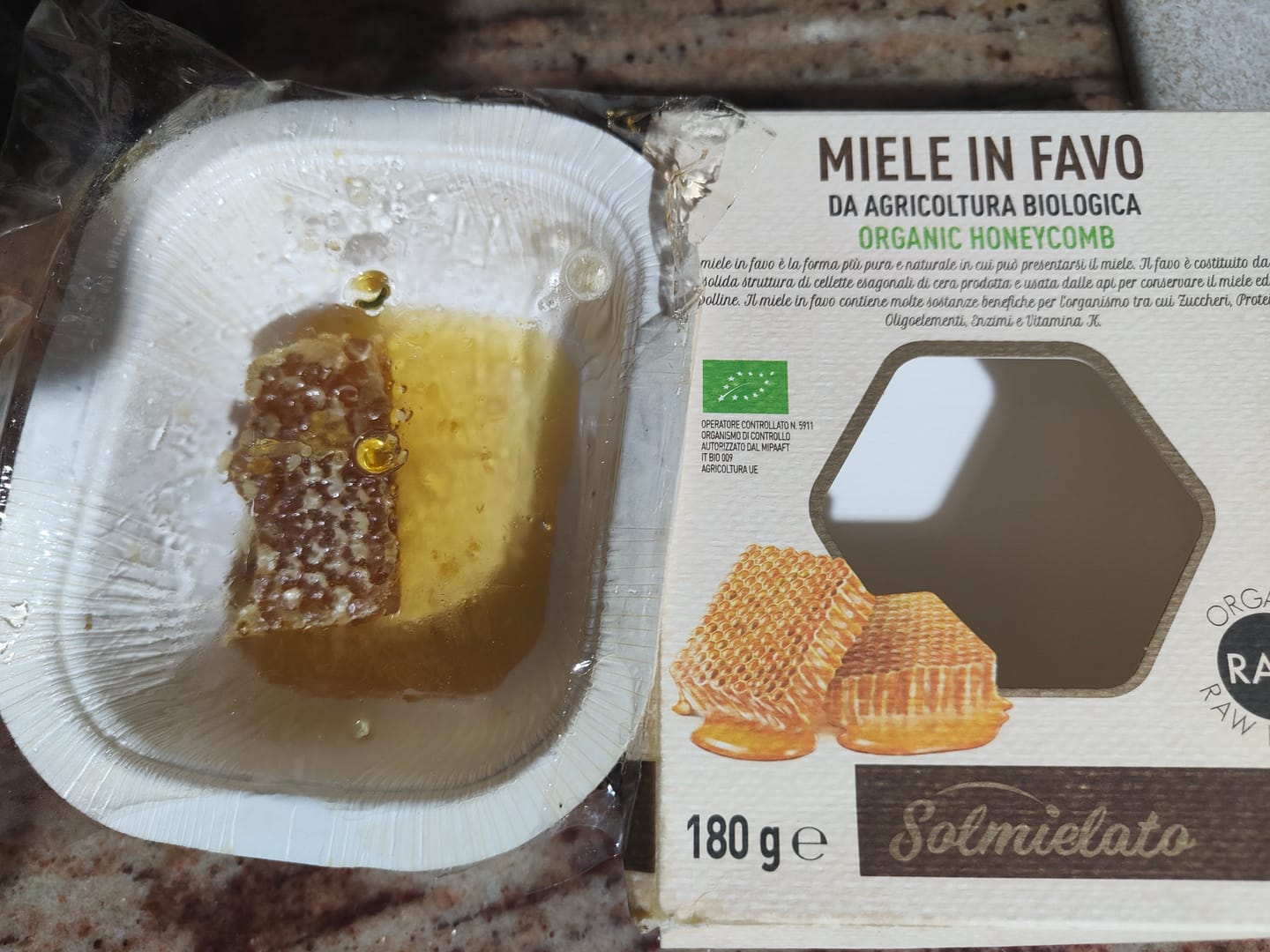 Customer photo review of Miele in Favo - 180g