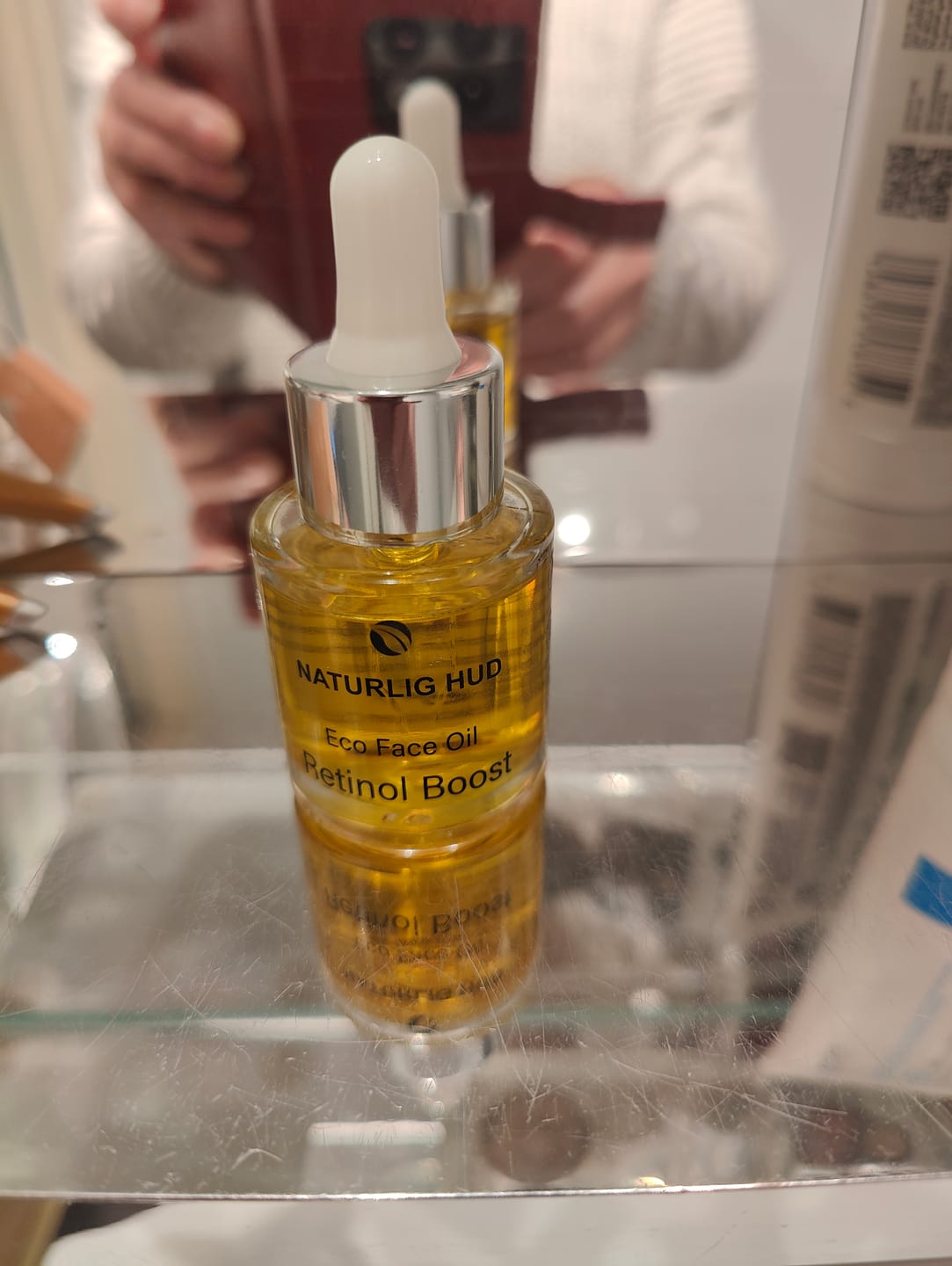 Customer photo review of Ekologisk Ansiktsolja - Retinol Boost