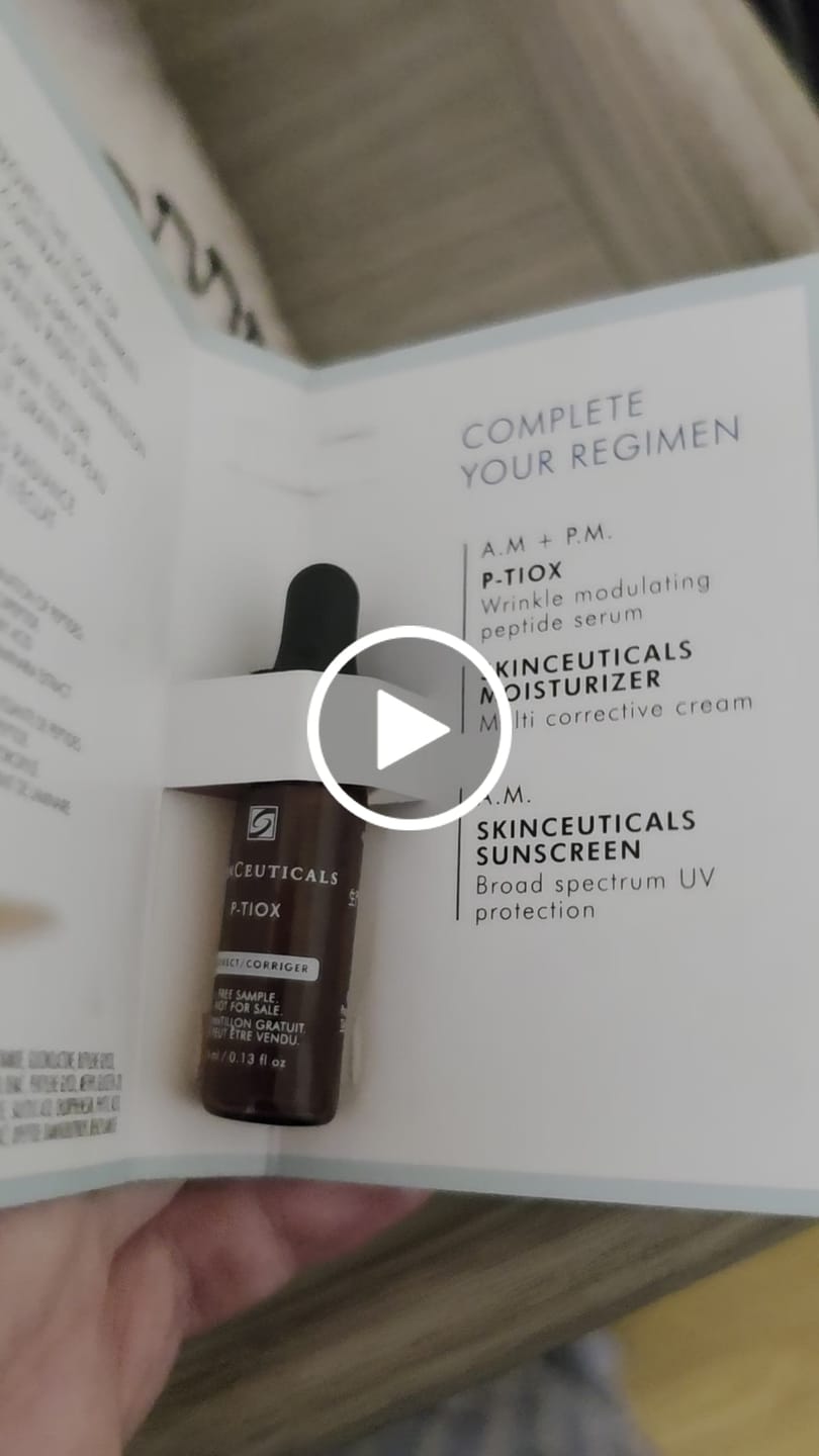 Customer video review of SkinCeuticals Sample