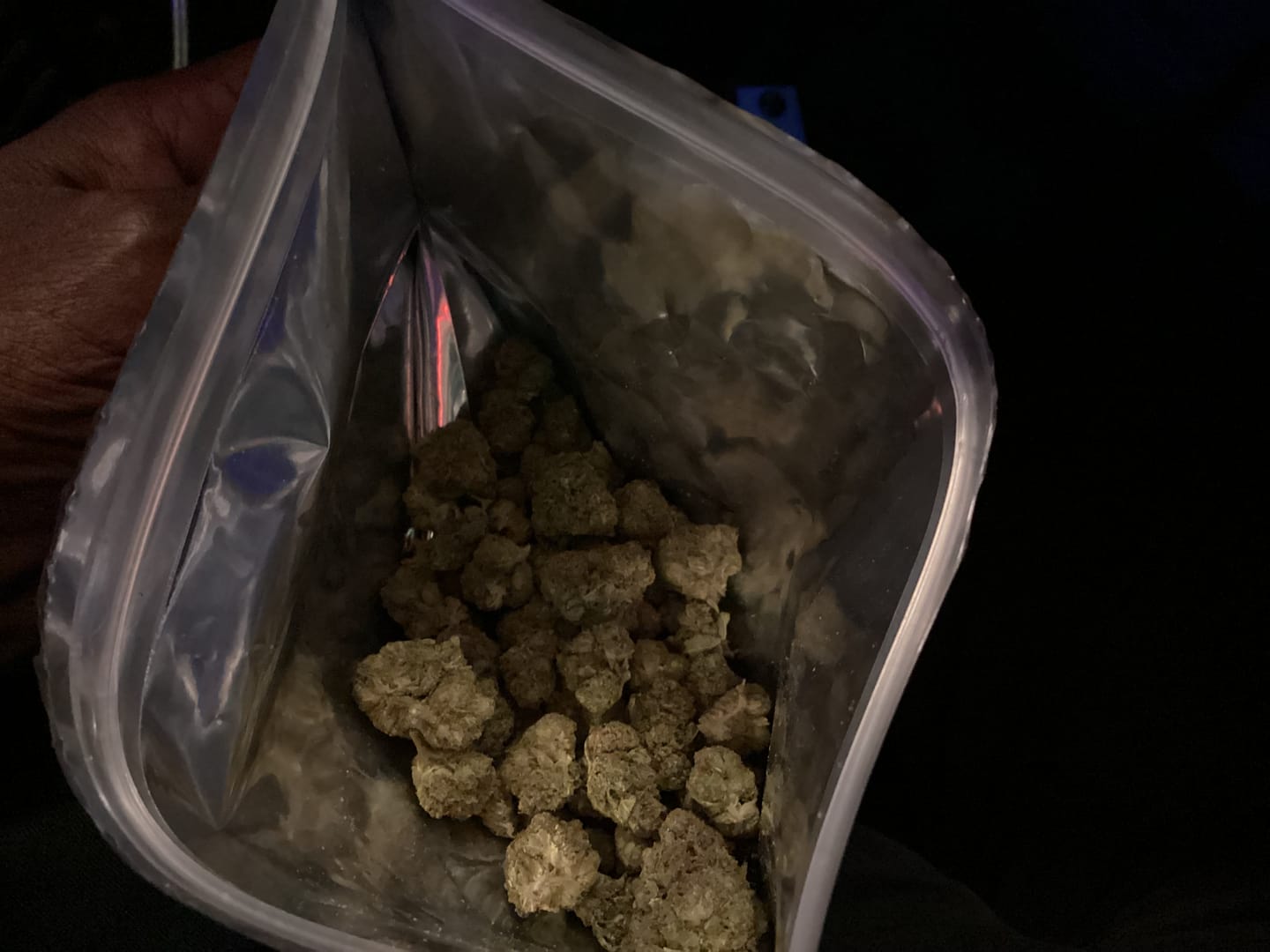 Customer photo review of Tropicana Cherry THCA Flower