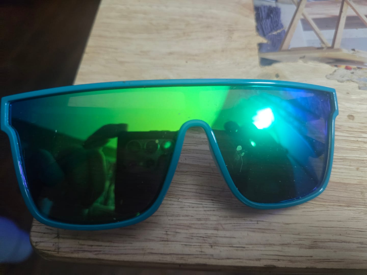 Customer photo review of 80Eighty® Polarized Bay Sunglasses