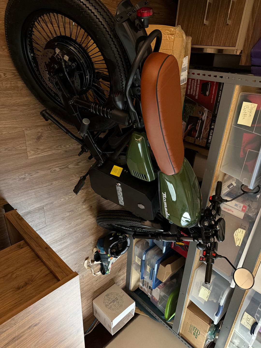 Customer photo review of Nomado Electric Motorcycle