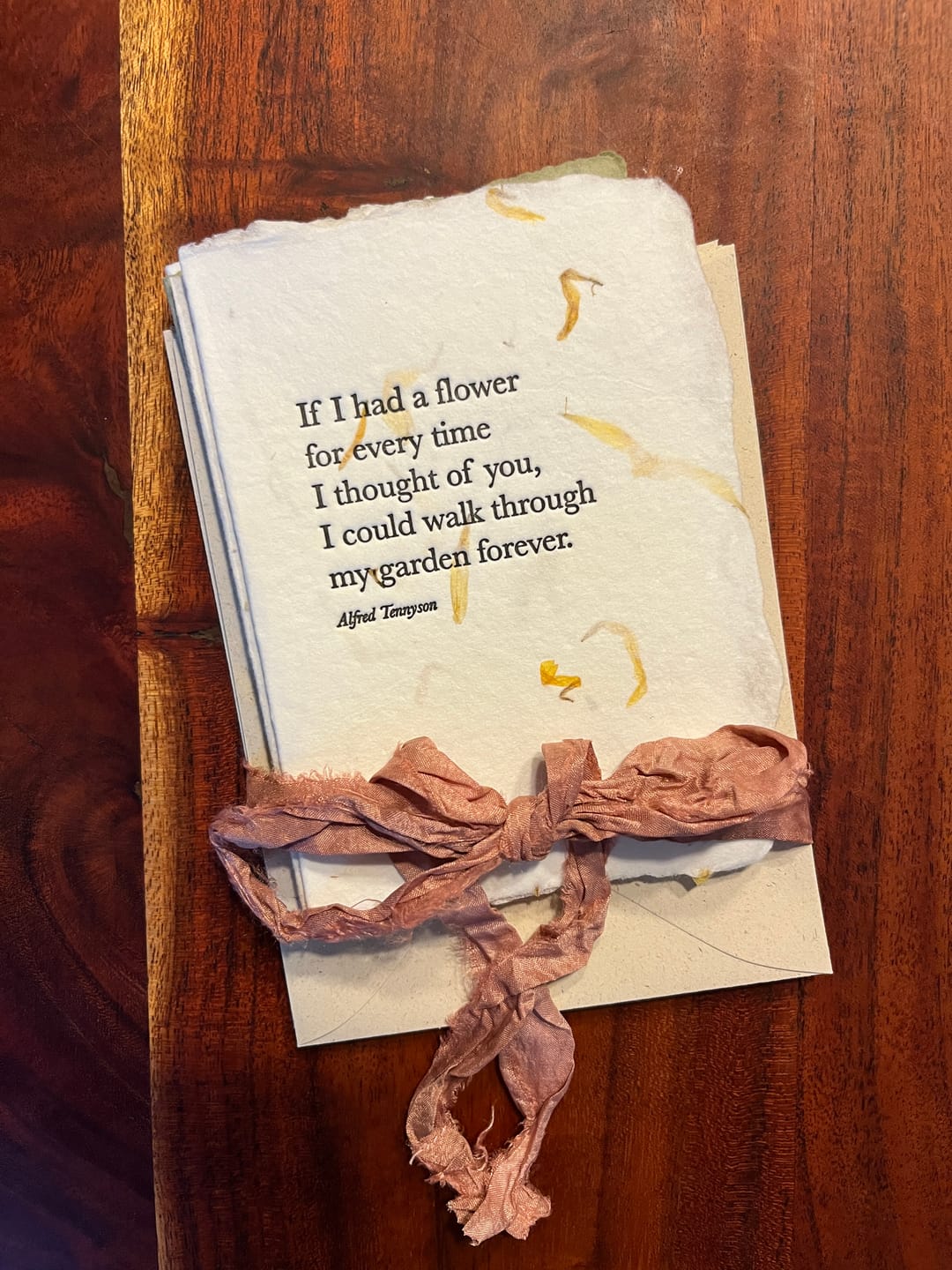 Customer photo review of Monthly Artisan Card Subscription