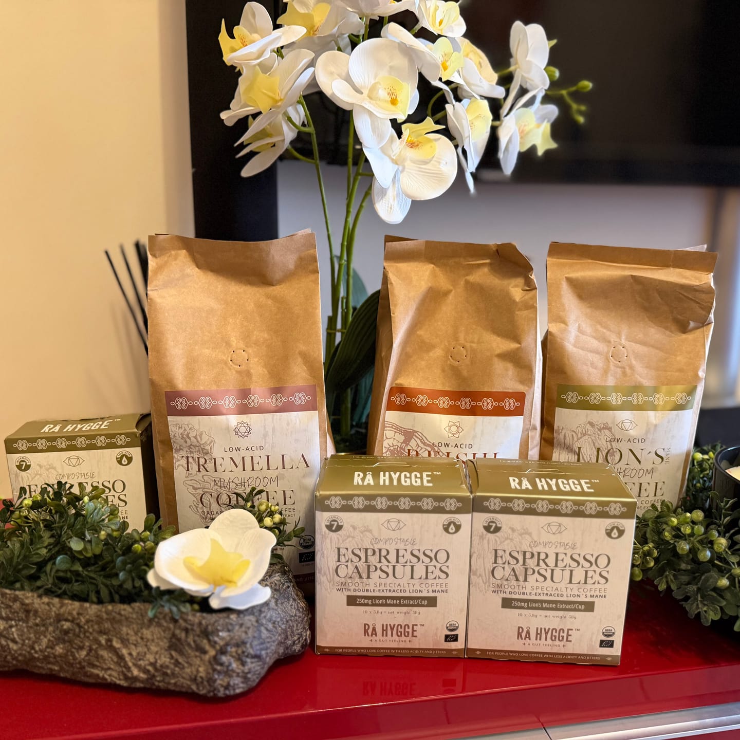Customer photo review of Compostable Coffee Capsules with Lion's Mane BIO (Nespresso compatible) 10 pcs