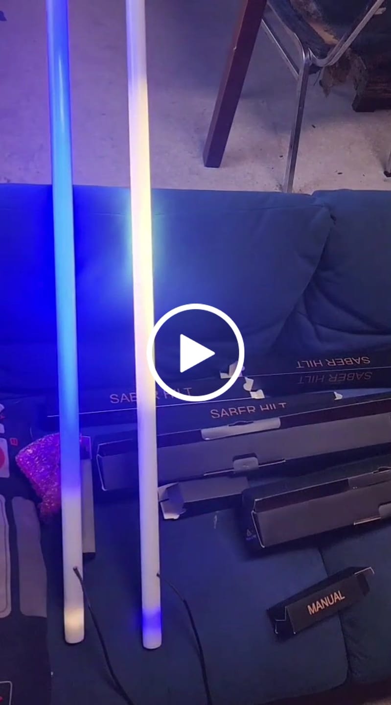 Customer video review of Lightsaber Display Light