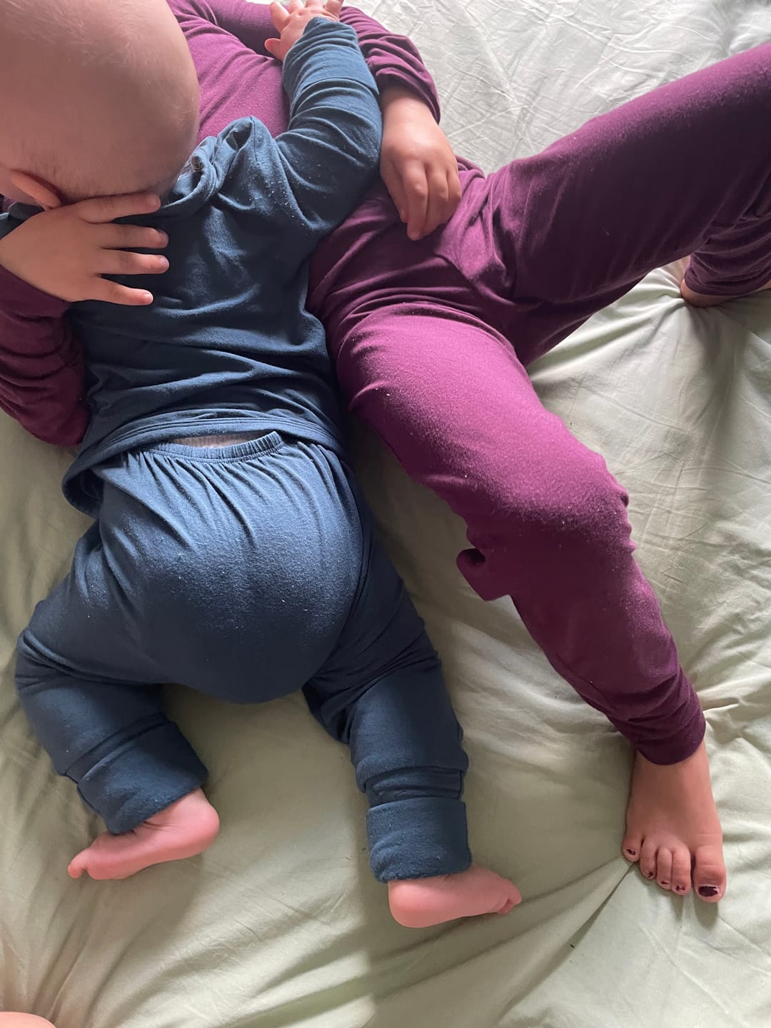 Customer photo review of Mitwachsender Einteiler - Jade