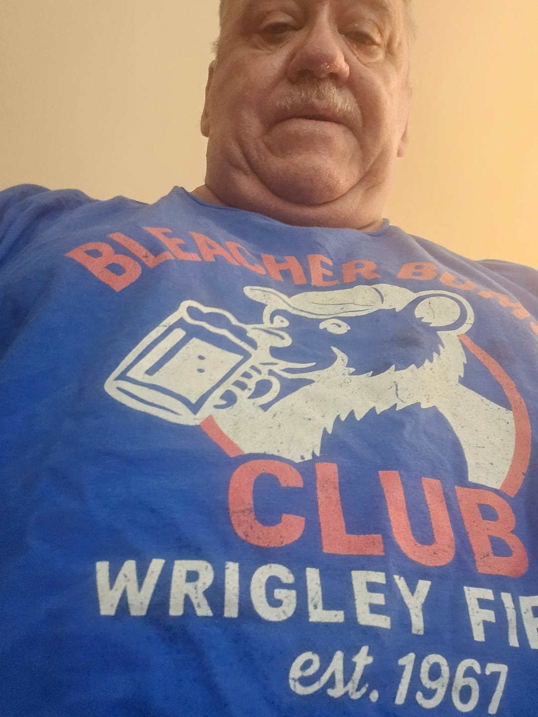 Customer photo review of Bleacher Bums Club T-Shirt