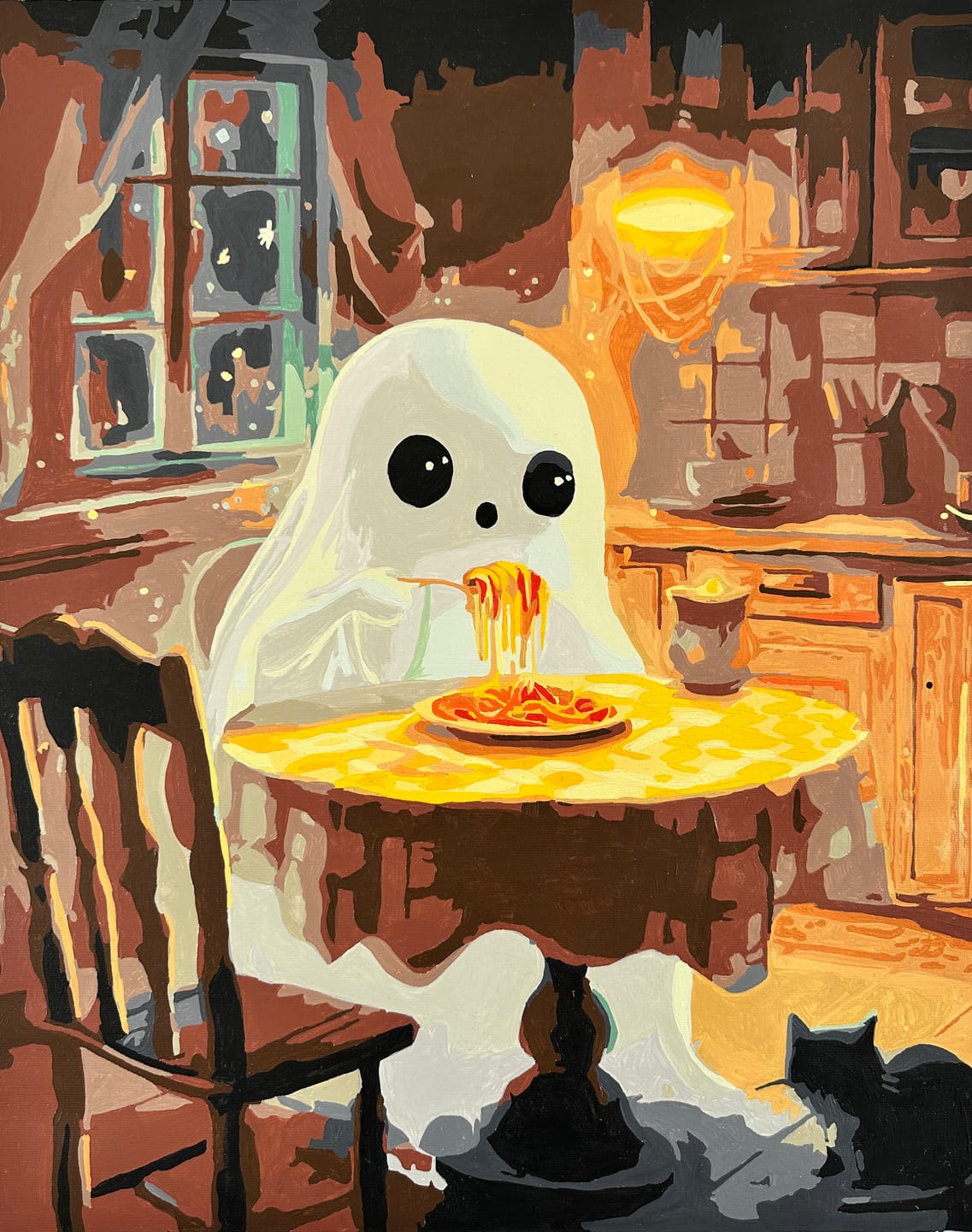 Customer photo review of Ghost Spaghetti