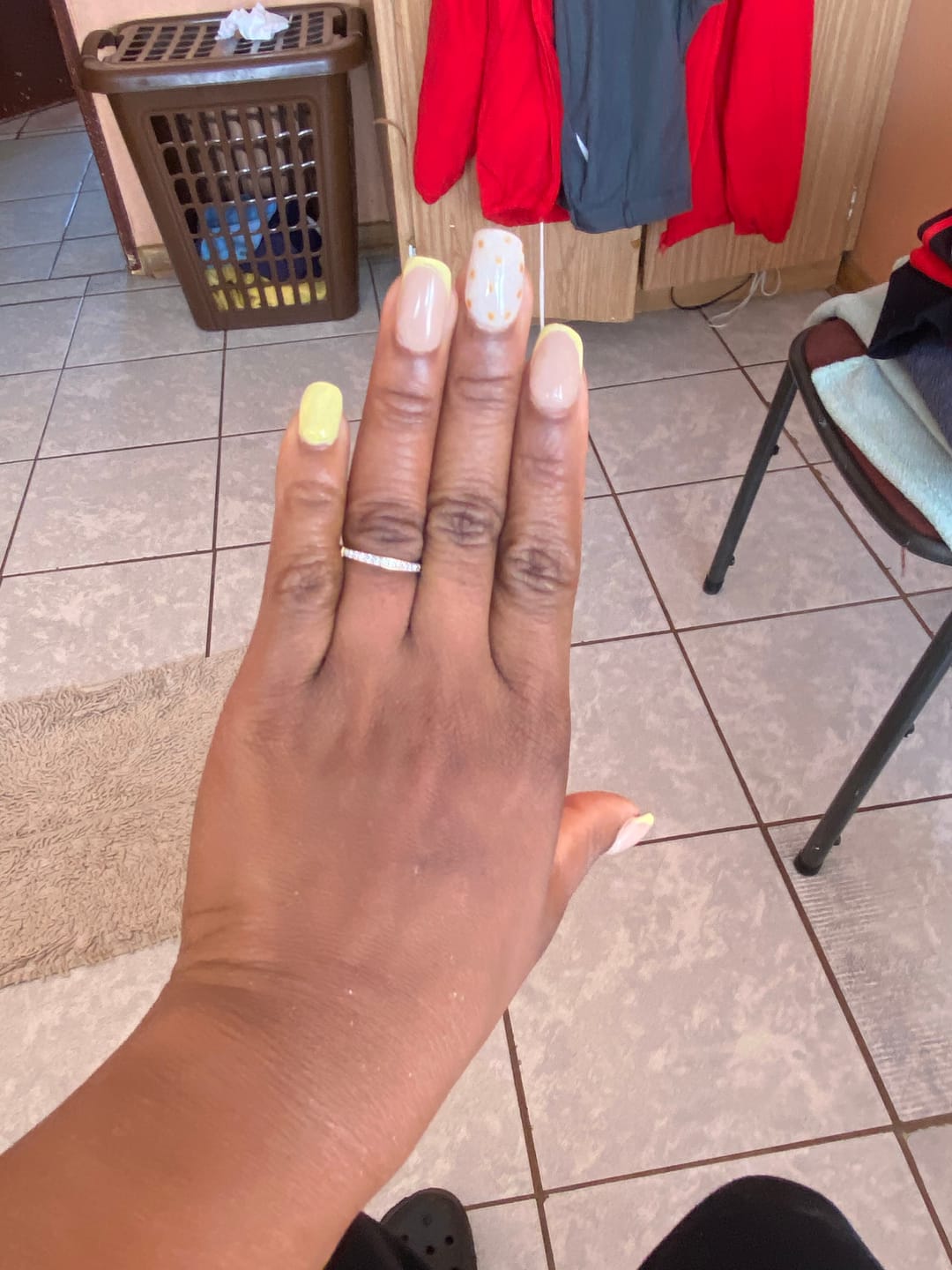 Customer photo review of FLAUNT | Tarnish Free | Thin Encrusted | Gold/Silver/Rose Gold Ring (1 piece)