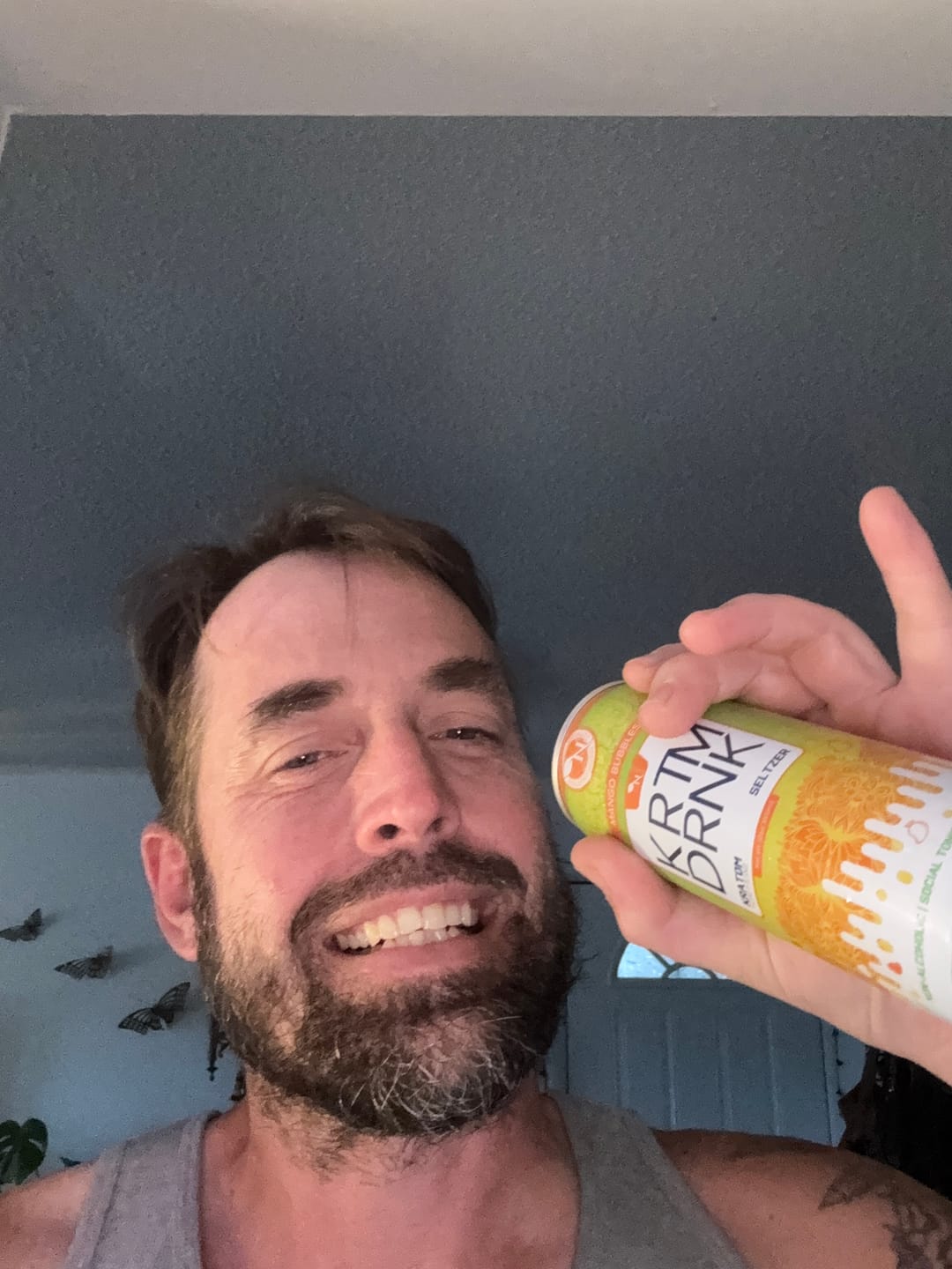 Customer photo review of KRATOM BEVERAGE - MANGO BUBBLES - 130MG - 4 PACK